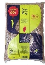 Pellets asturias – 4 Palets - 308 Sacos de 15kg